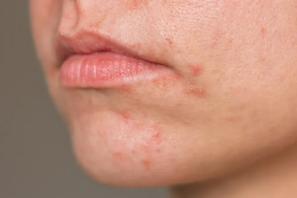 Periorale Dermatitis: Symptome, Ursachen und Heilung